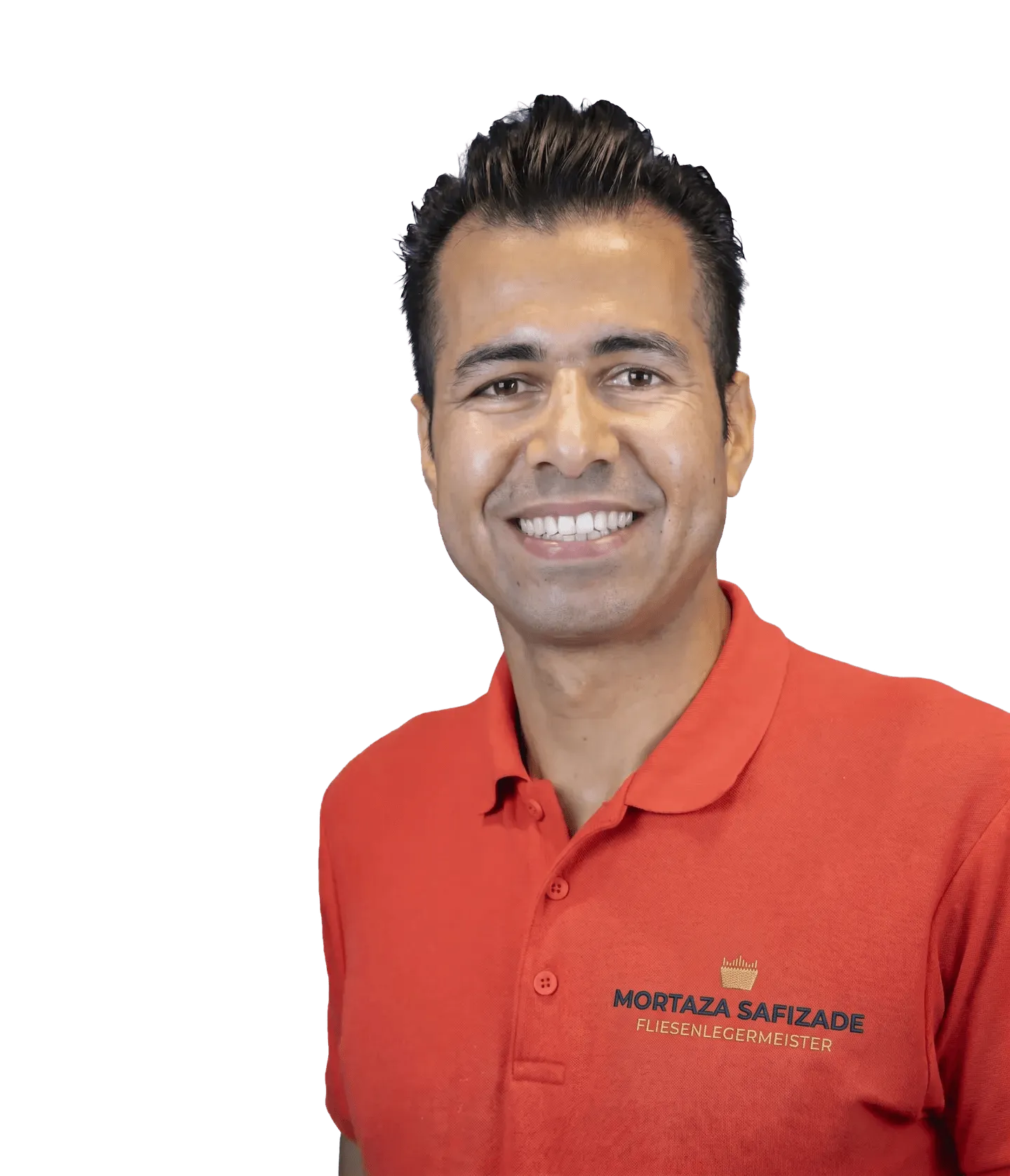 Mortaza Safizade, Fliesenlegermeister und Inhaber von MS-Fliesentechnik